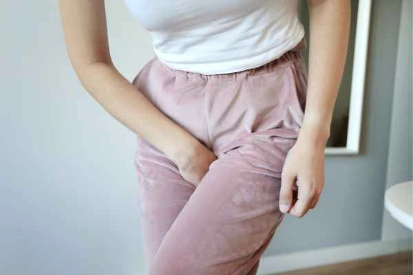woman struggling with urine incontinence Bournville