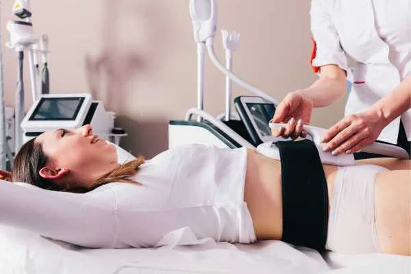 woman having body sculpting to help improve her body image and her mental health Bournville