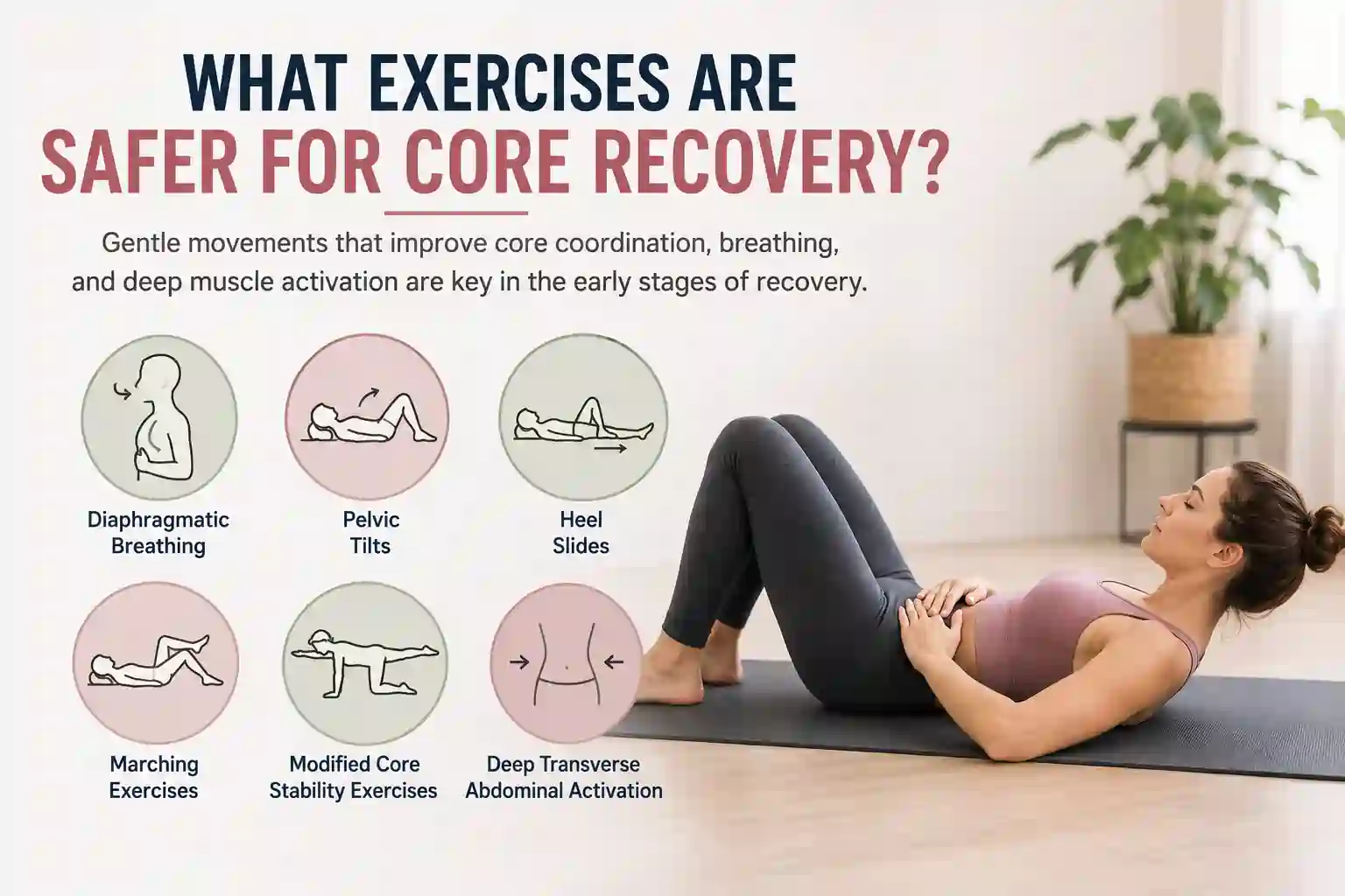 What Exercises Are Safer for Core Recovery Bournville
